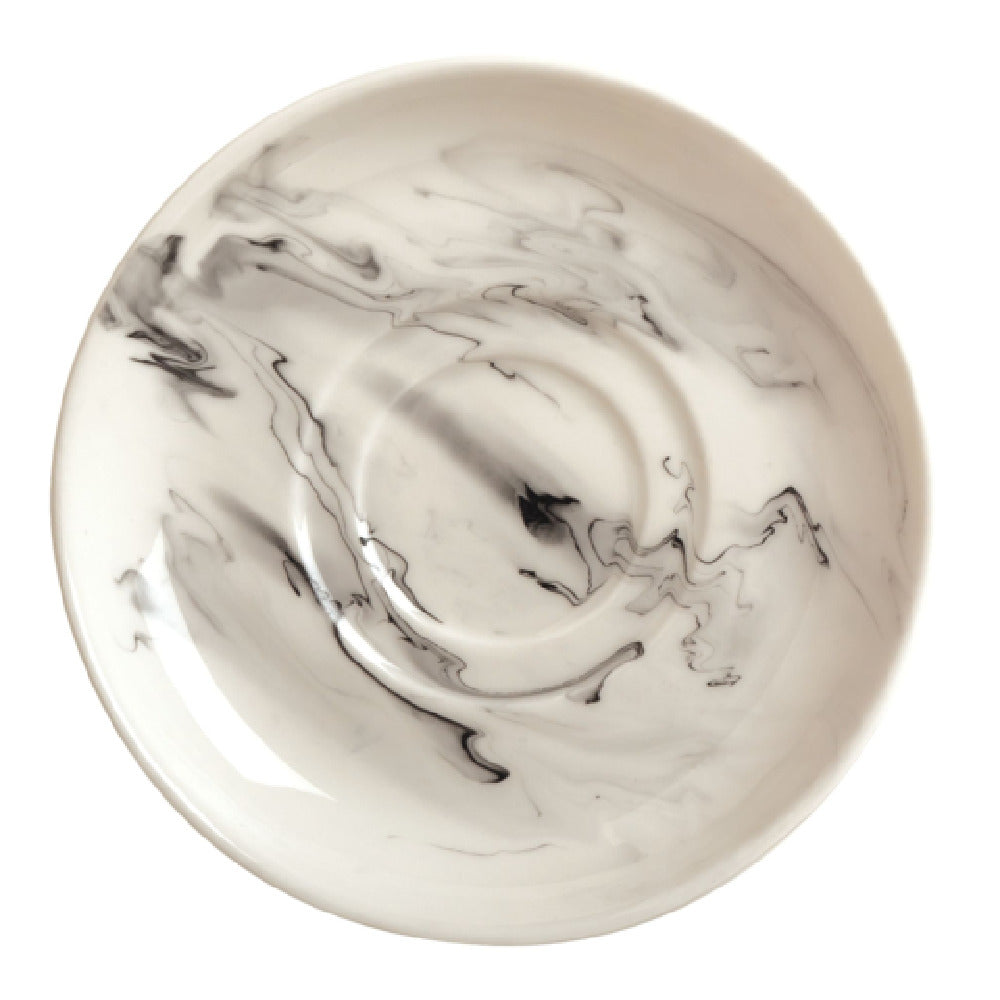 Libbey 999533012 - (Formerly Syracuse China) Cream Soup Saucer, 6-1/2" Dia., Round