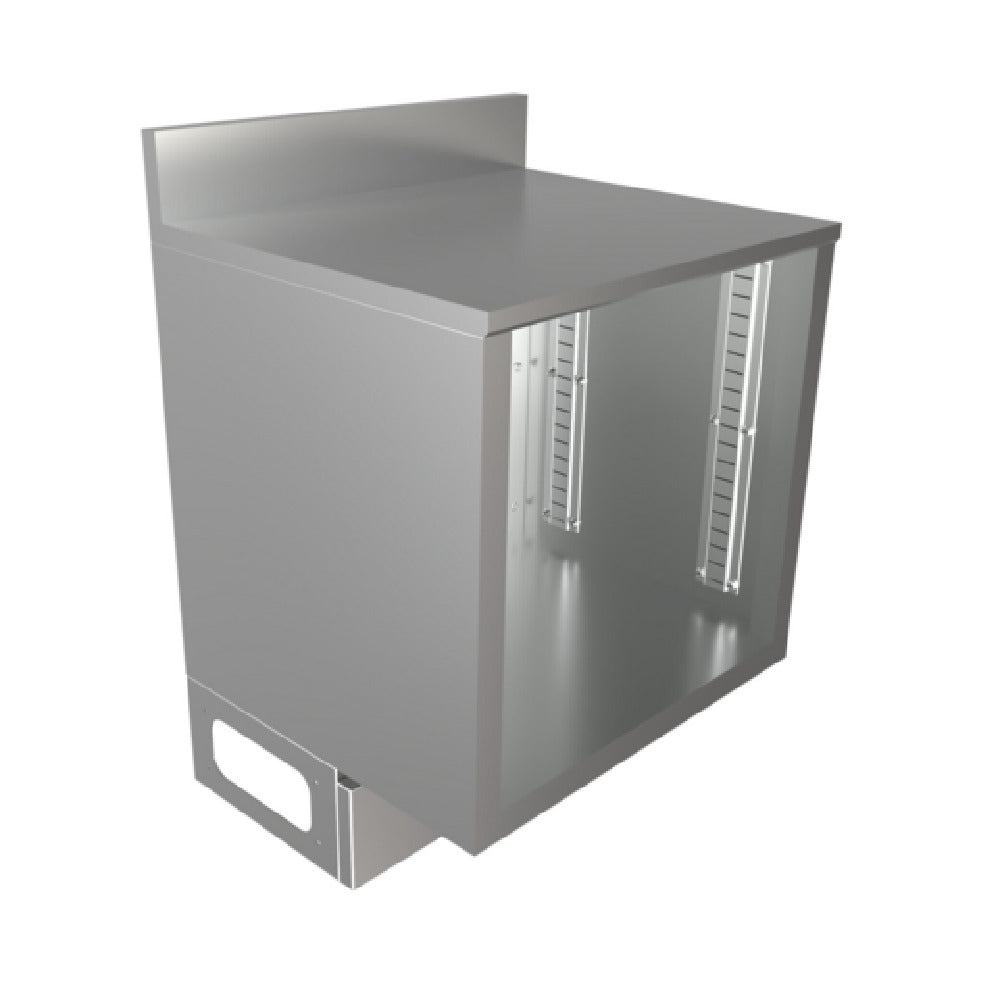BK Resources UBC-B-21-F24 Call Series Underbar Cabinet Flat Top Pedestal Base