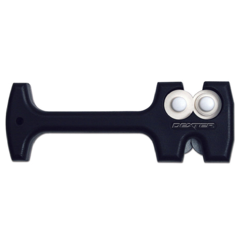 Dexter Russell 7921 Traditional™ (EDGE-2) Sharpener Hand Held Blue Diamond Sharpening Stones & White Ceramic Polishing Stones