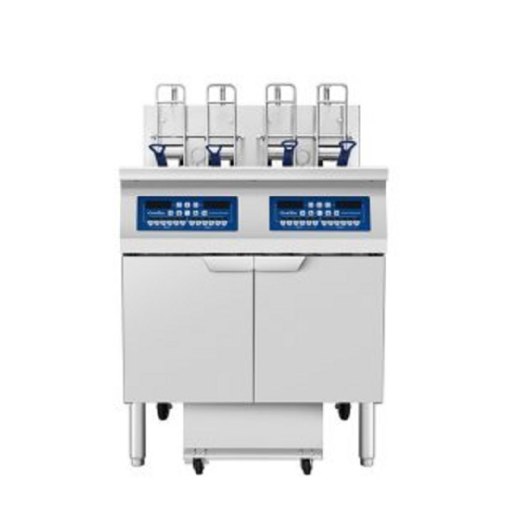 Atosa USA, Inc. AEFF-50-2B - Double Full Vat Electric Fryer With Auto Lift System