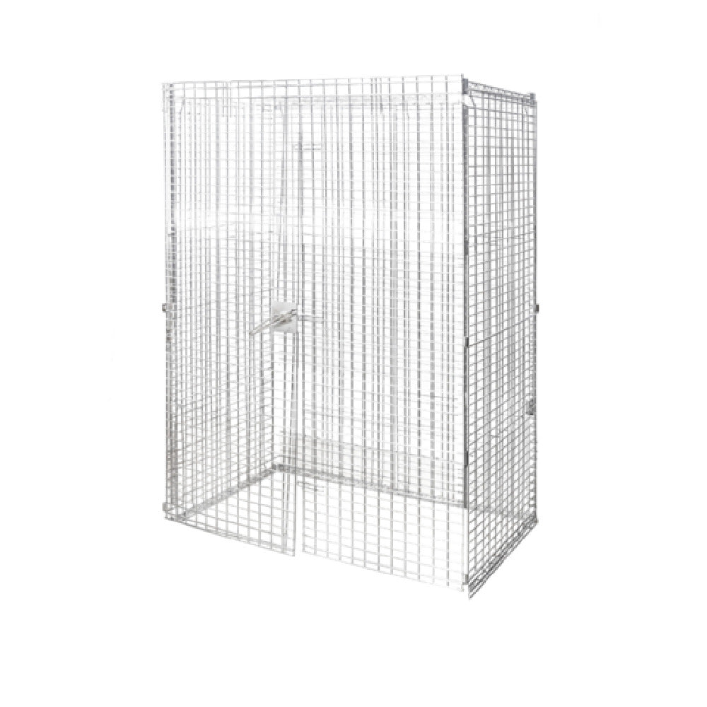 Omcan USA 48431 - (48431) Mobile Security Cage, Panels Only, 60"W X 24"D X 61"H