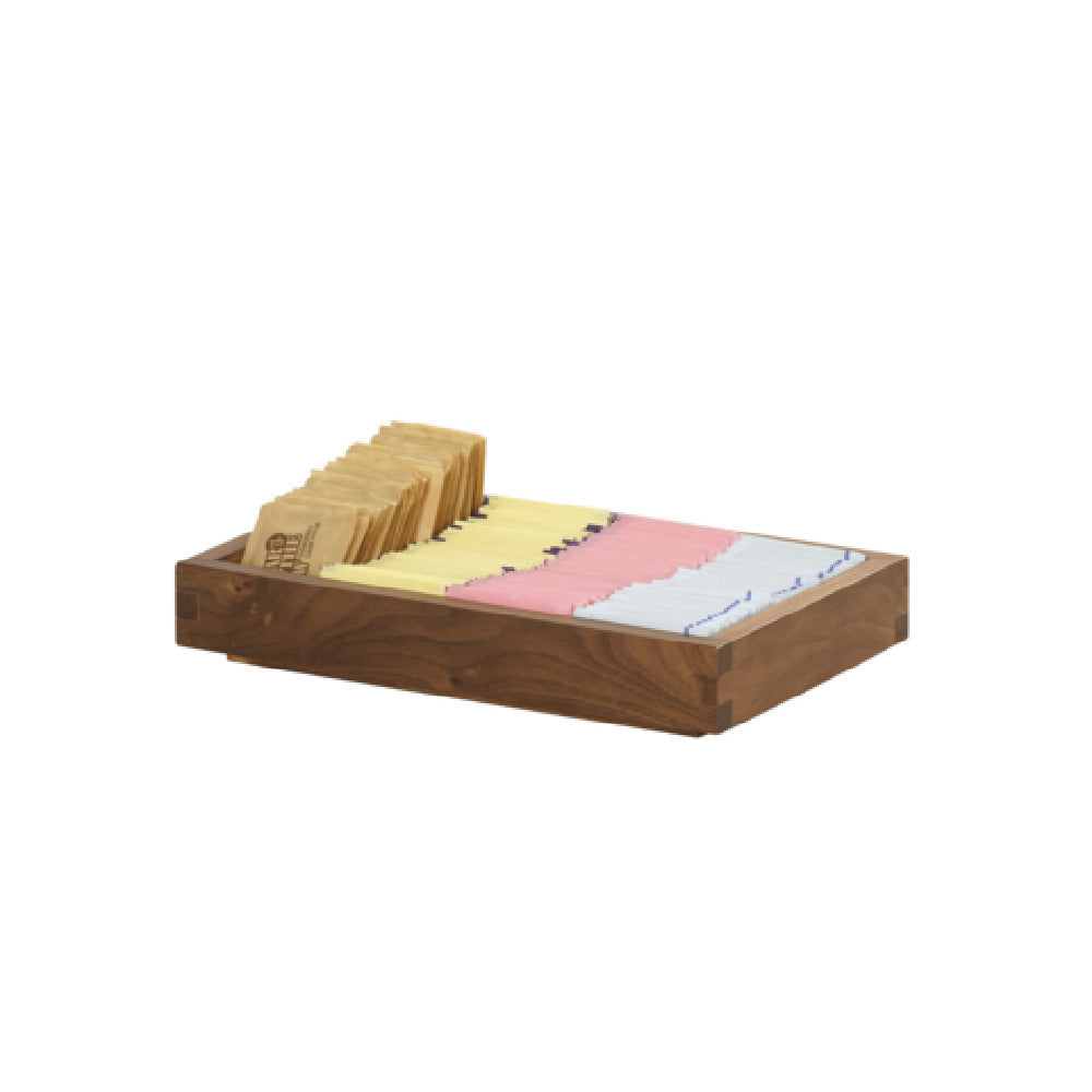 Cal Mil 23842-1-78 Sydney Box 6.5"W X 10"D X 1.5"H Walnut