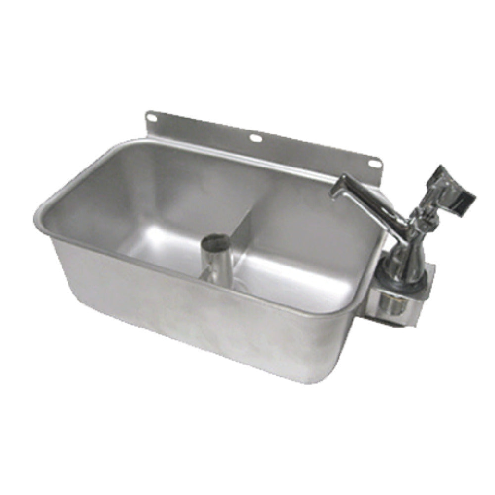 GSW USA HS-DSREG Dipper Well Sink Table Mount 9-1/2"W X 5-1/2"L X 4"D Bowl