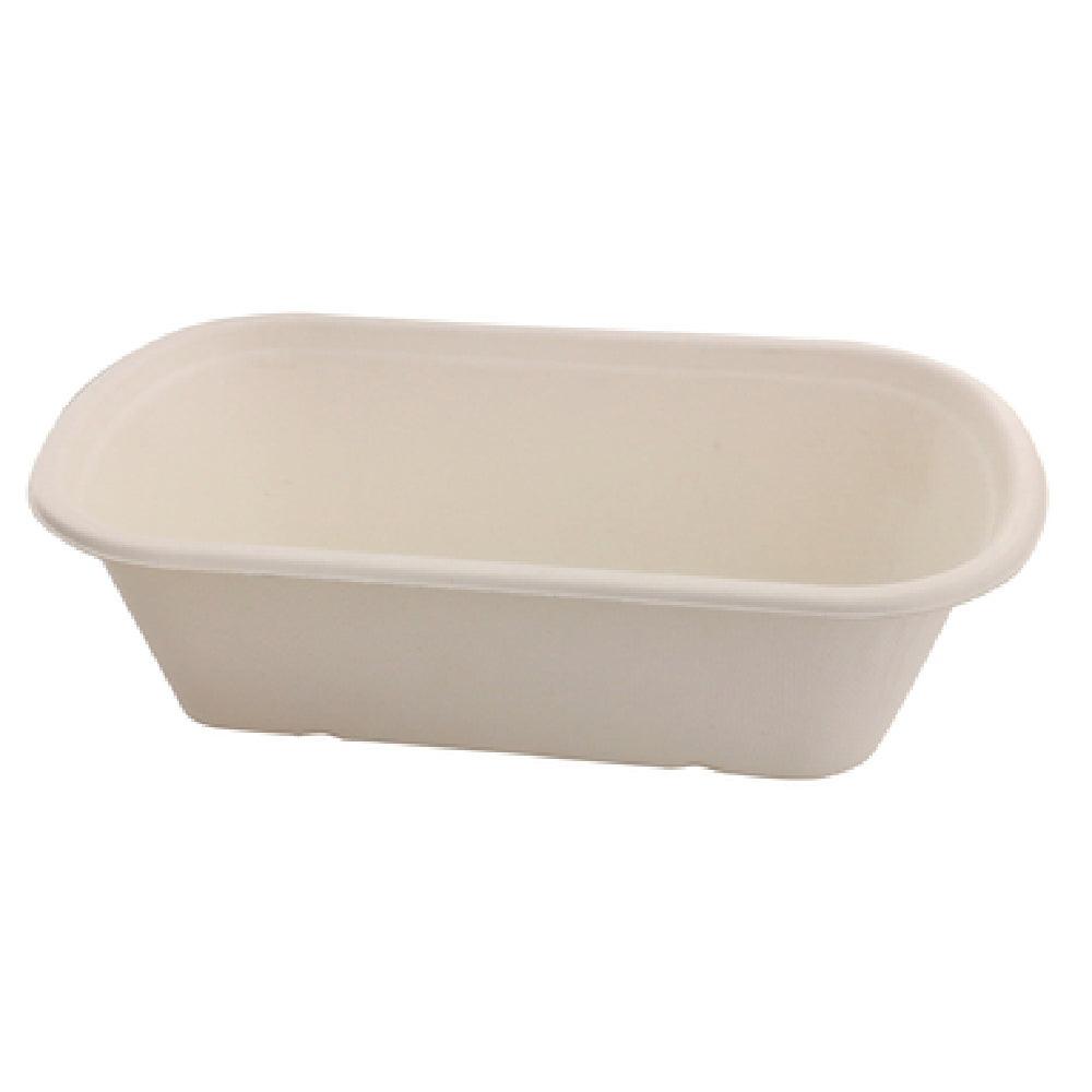 PacknWood 210APUREC1000BR - Container, 34 Oz., 9"L X 5.3"W X 2.6"H