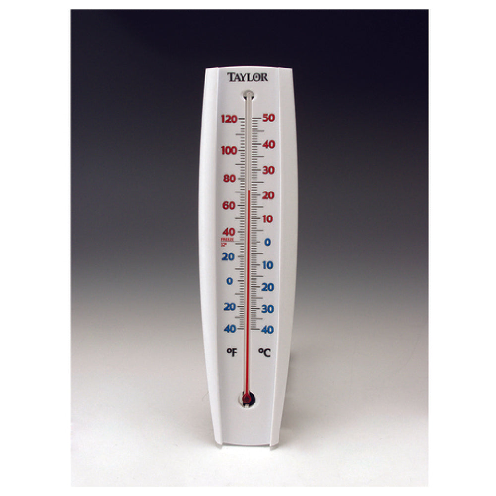 Taylor 5109 Jumbo Indoor/Outdoor Window Thermometer 14-1/2" Long 40° To 120°F (-40° To 50° C) Temperature Range