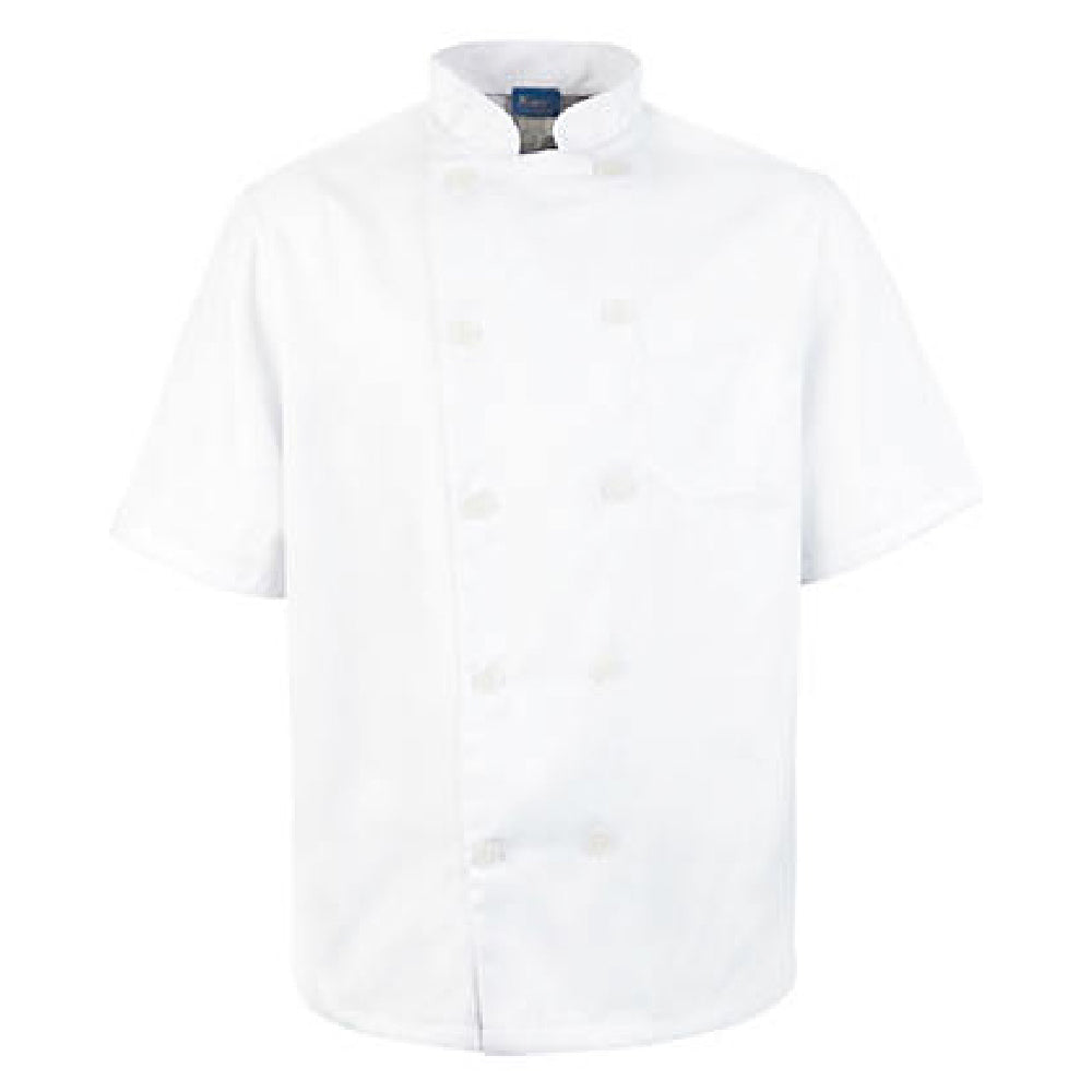 KNG 1051XL Kng Xl Mens Chef Coat Short Sleeve