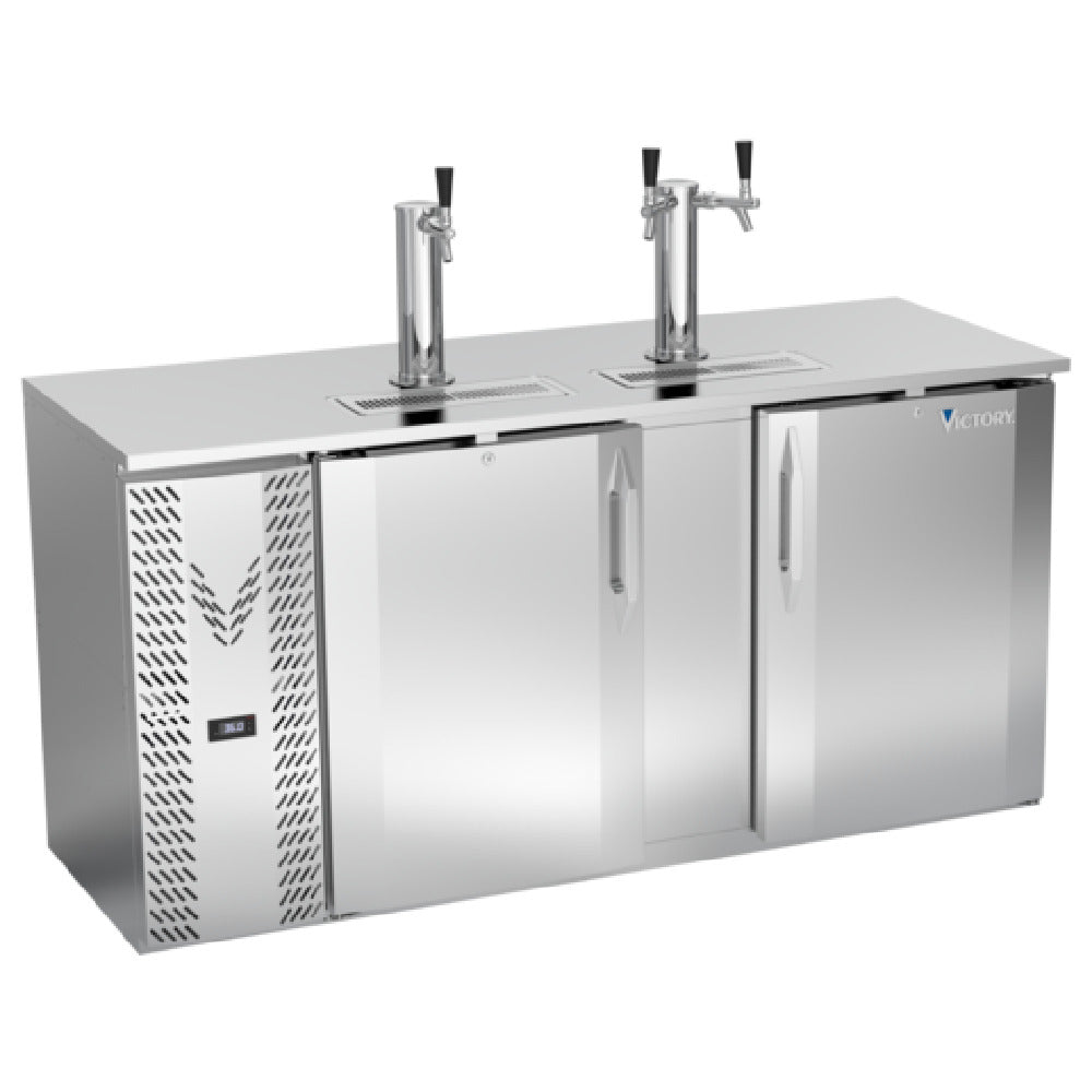 Victory VDDN68HC-S - Direct Draw Dispenser, 68"W X 26-1/8"D X 49-5/16"H, 18.24 Cu. Ft.