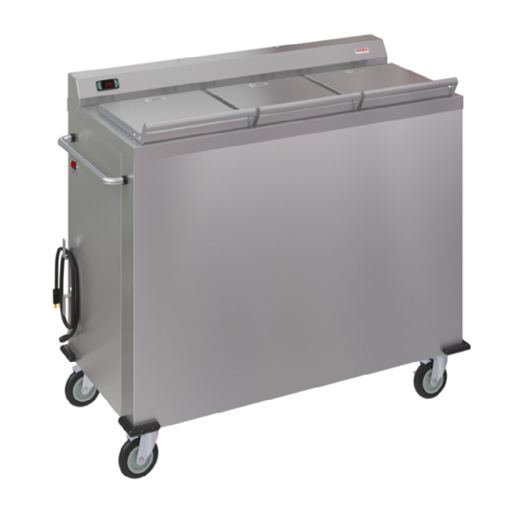 Piper Products SBH-3-P - Heated Plate Dispenser, Mobile Design, Convection