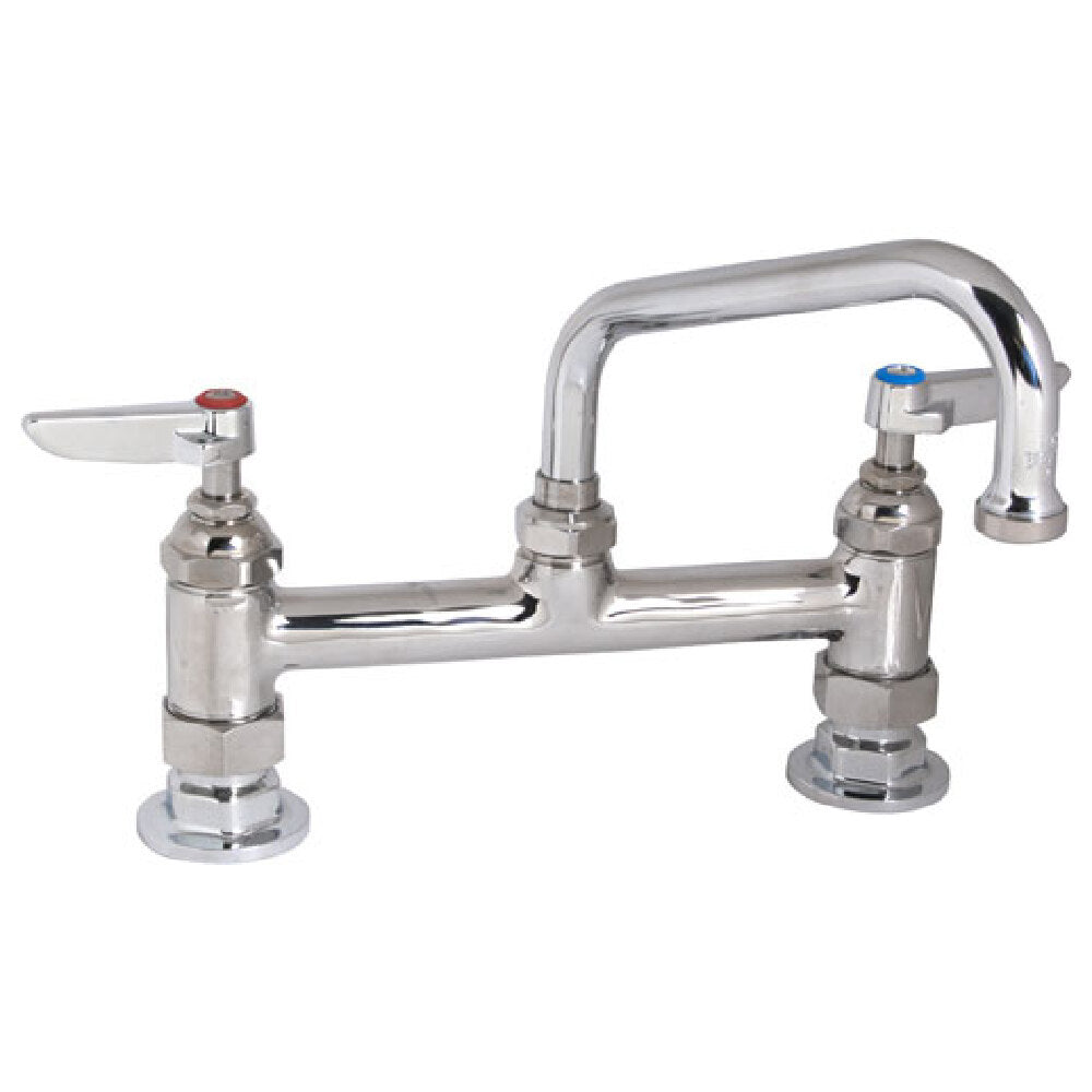 T&S Brass B0222 Faucet 8"deck 6"spt Leadfree