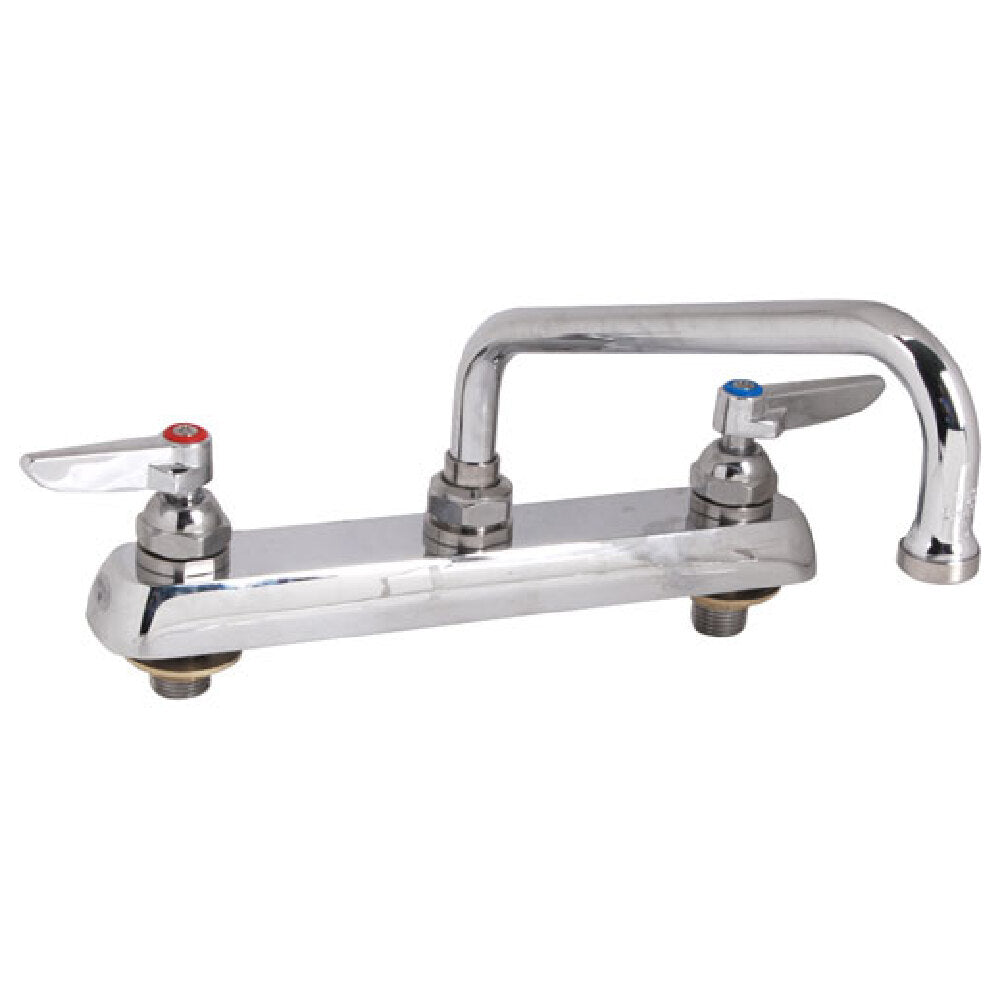 T&S Brass TSB1121M Faucet 8"deck 8"spt Leadfree
