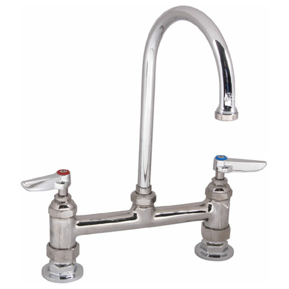 T&S Brass 321 Faucet 8"deck Gsnk Leadfree