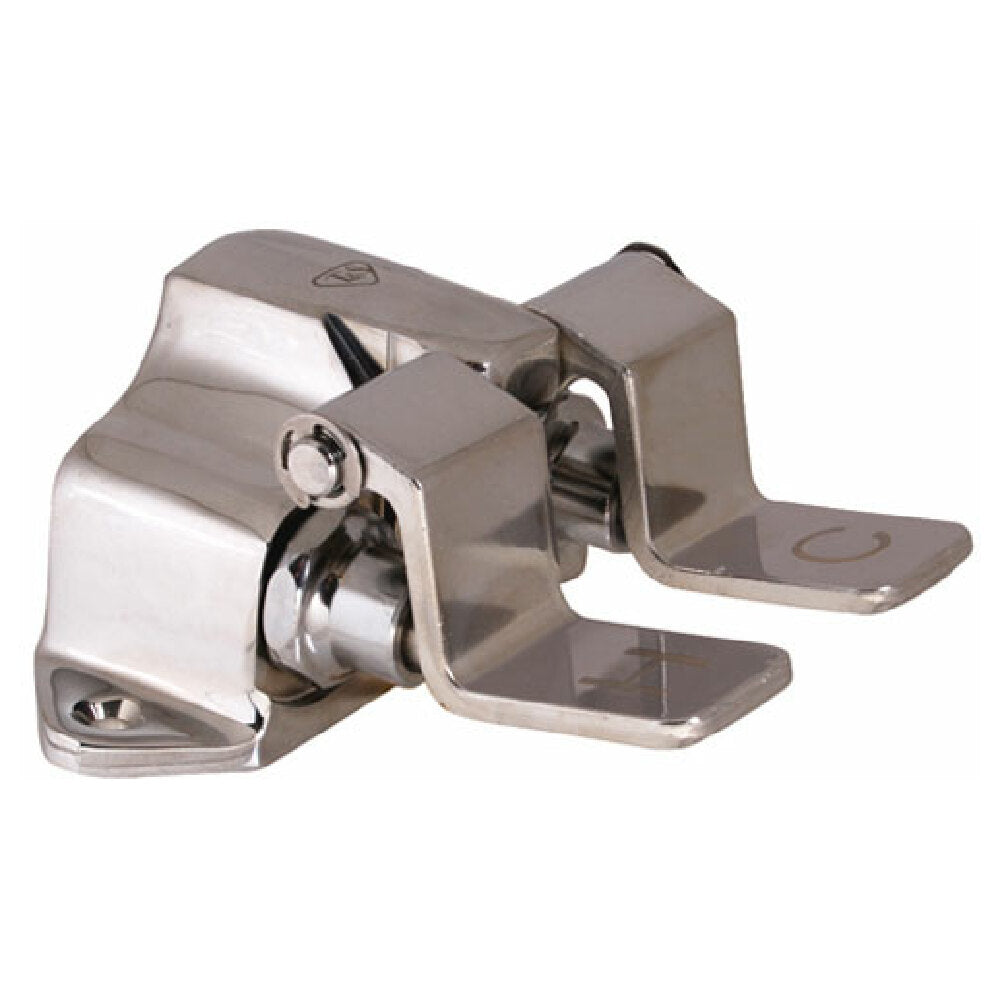 T&S Brass -502 Valve Pedal H&c Floor Leadfree