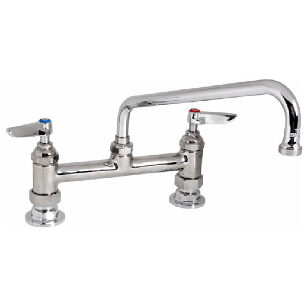 T&S Brass -344 Faucet 8"deck 10"spt Leadfree