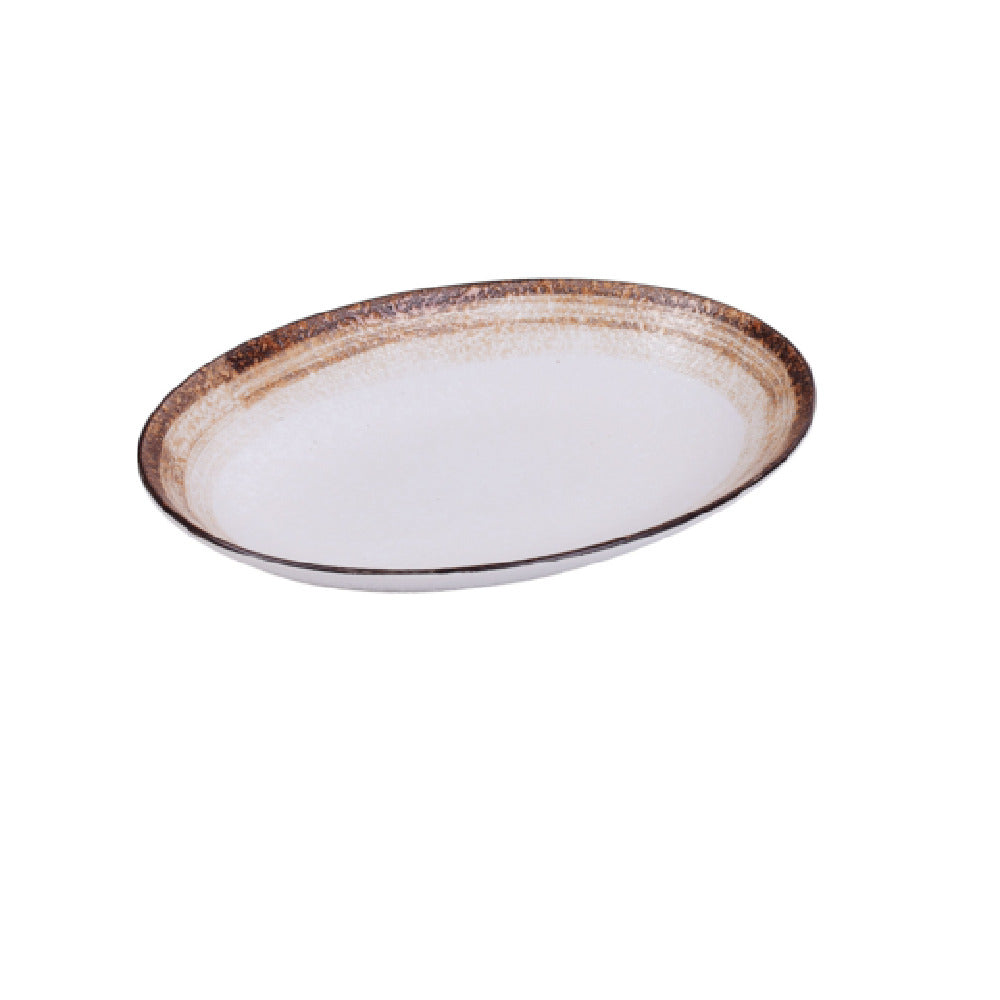 Yanco RO-2912 Rockeye-2 Plate 28 Oz. 12"L X 9"W X 1-3/4"H