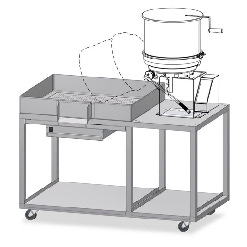 Gold Medal 2857-00-120 - Small Karmel Kool System (for Mark 5), Modular Table System