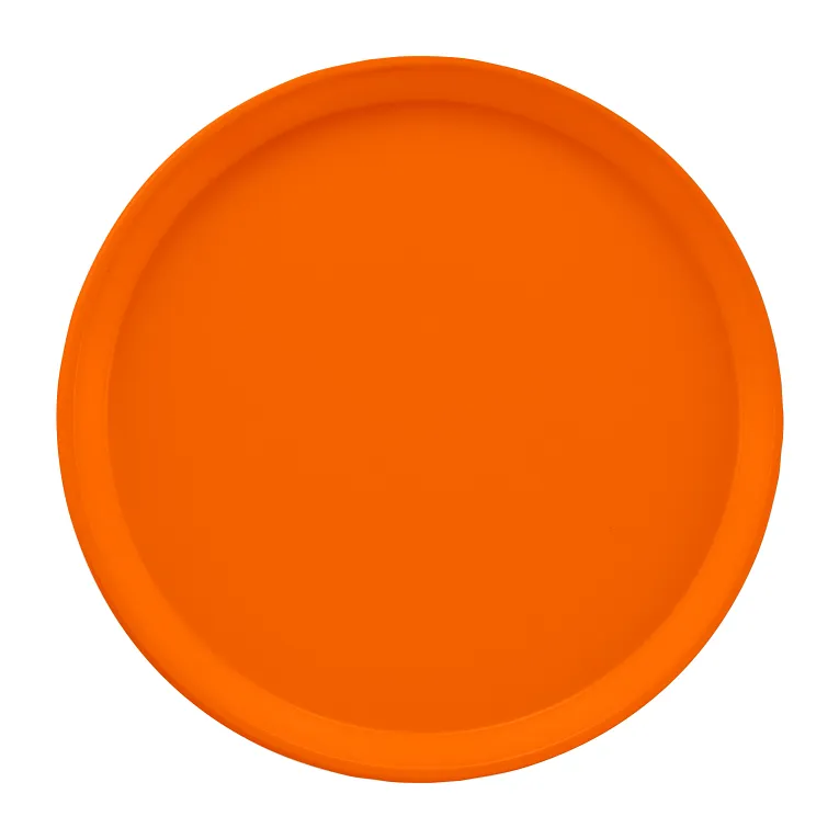 Cambro 1200222 Serving Camtray® Round 12" Dia. Orange Pizazz