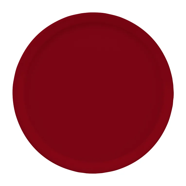 Cambro 1200505 Serving Camtray® Round 12" Dia. Cherry Red