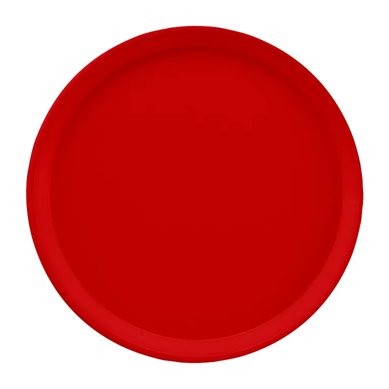 Cambro 1200510 Serving Camtray® Round 12" Dia. Signal Red
