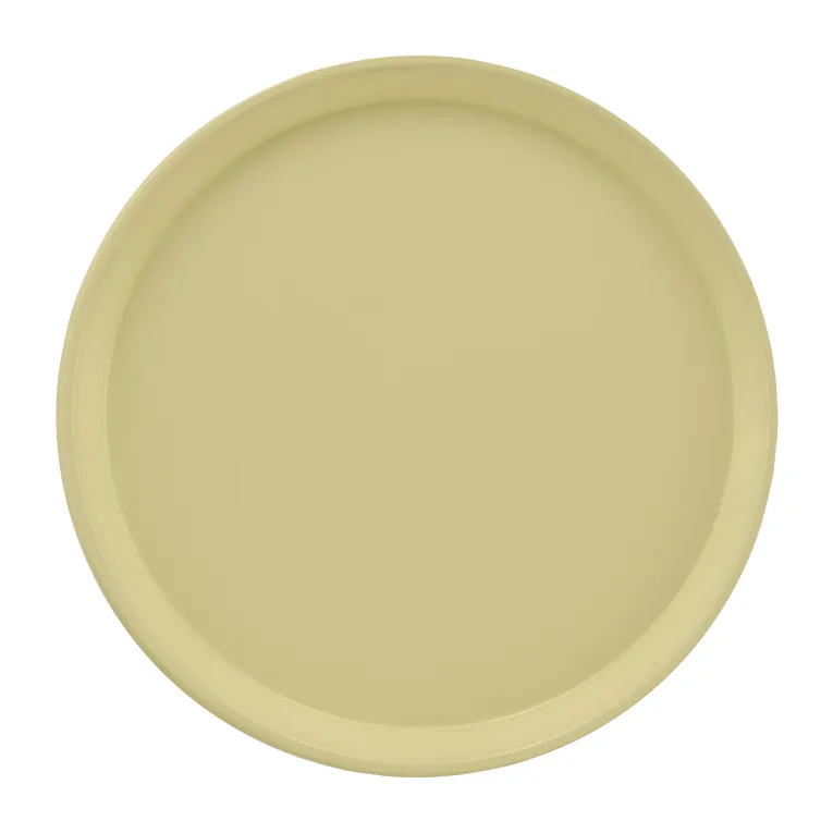 Cambro 1200536 Serving Camtray® Round 12" Dia. Lemon Chiffon