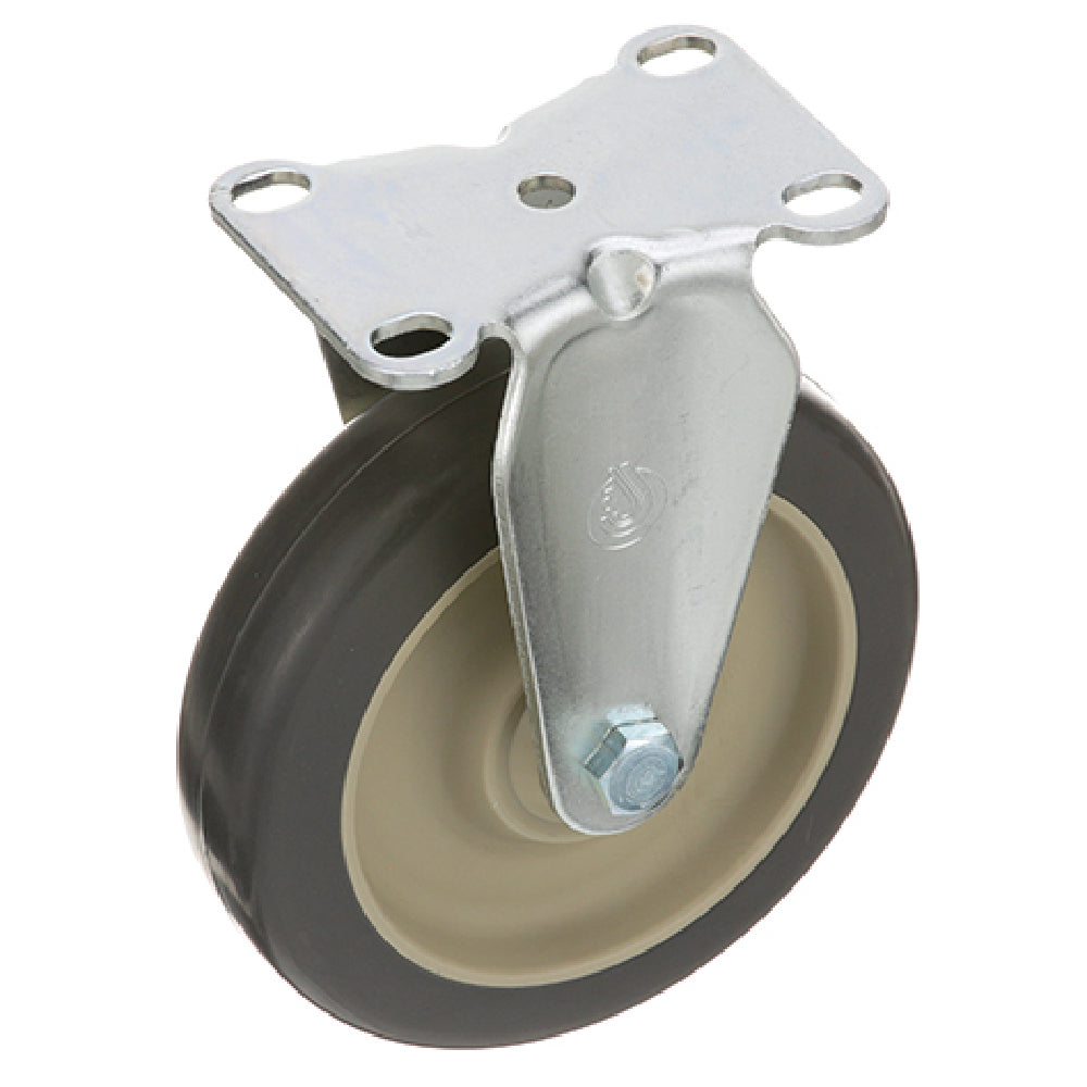 Rubbermaid RBMD4501-1 Caster Plate 5" Rgd Gry