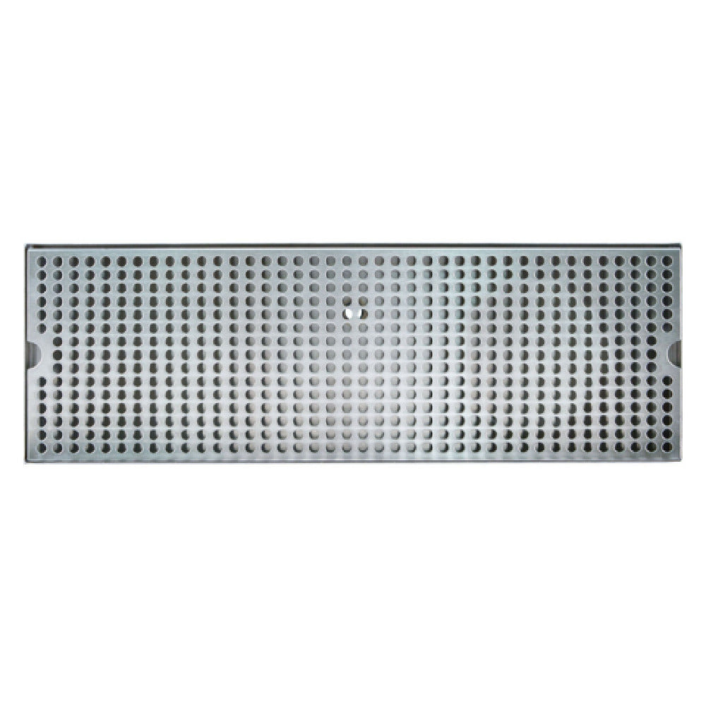 Micro Matic DP-120D-20-P Surface Mount Drip Tray 20"W X 5"D X 3/4"H With Perforated Grill