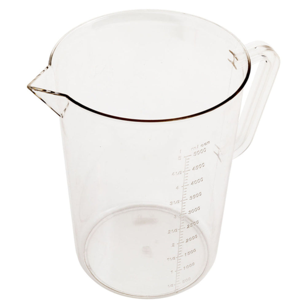 Alegacy Foodservice Products PCML50 E™ Economy Measuring Cup 5 Qt. With Handle & Spout