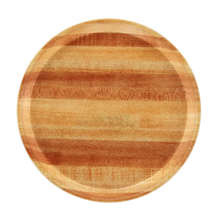 Cambro 1300303 Serving Camtray® Round 13" Dia. Light Butcher Block