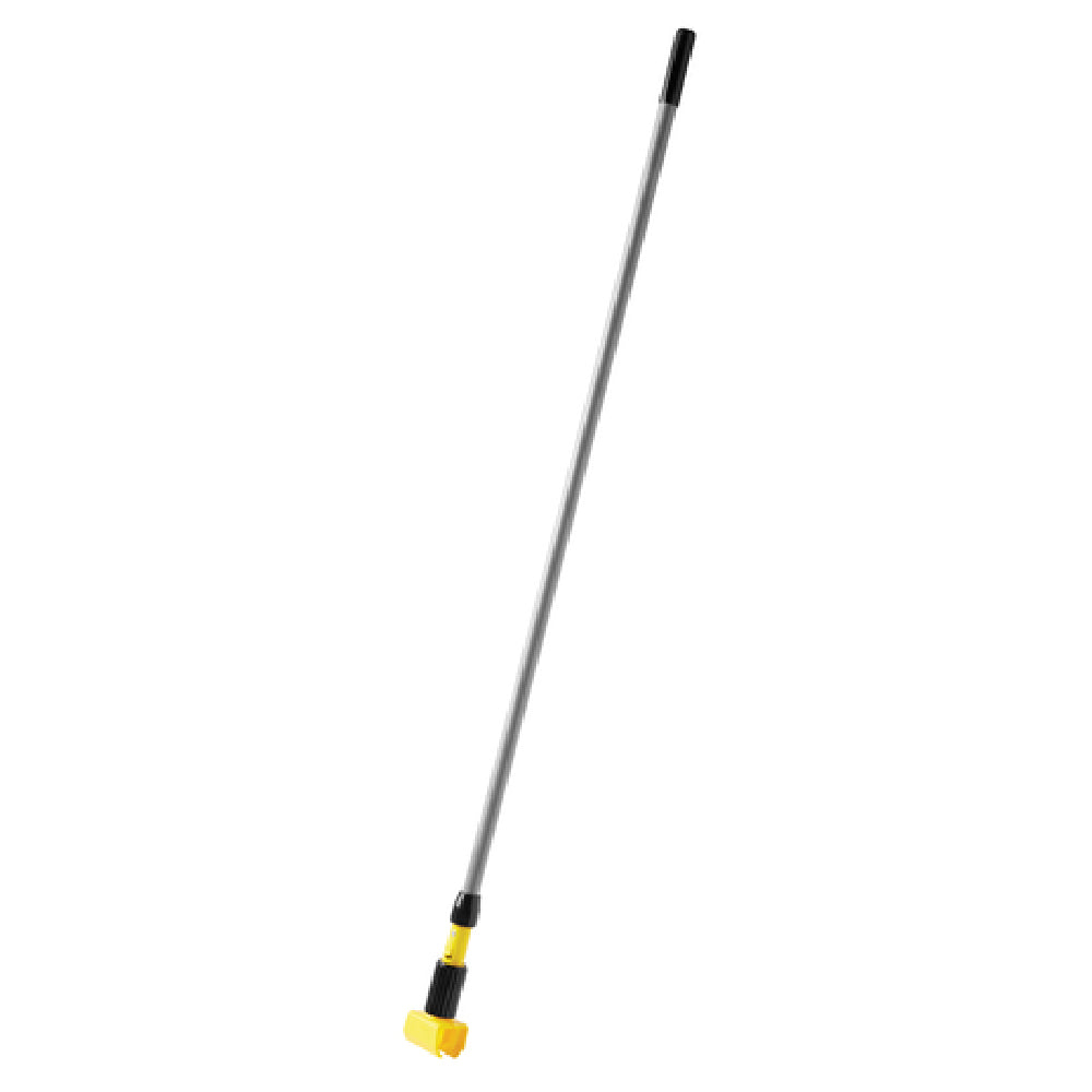 Rubbermaid FGH24600GY00 - Gripper® Wet Mop Handle, 60"L, Fiberglass With Yellow Plastic Head