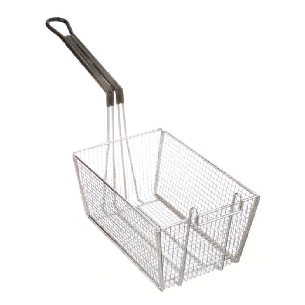 AllPoints 13989 6 In X 8 3/8 In X 12 5/16 In Nickel Plated Fry Basket