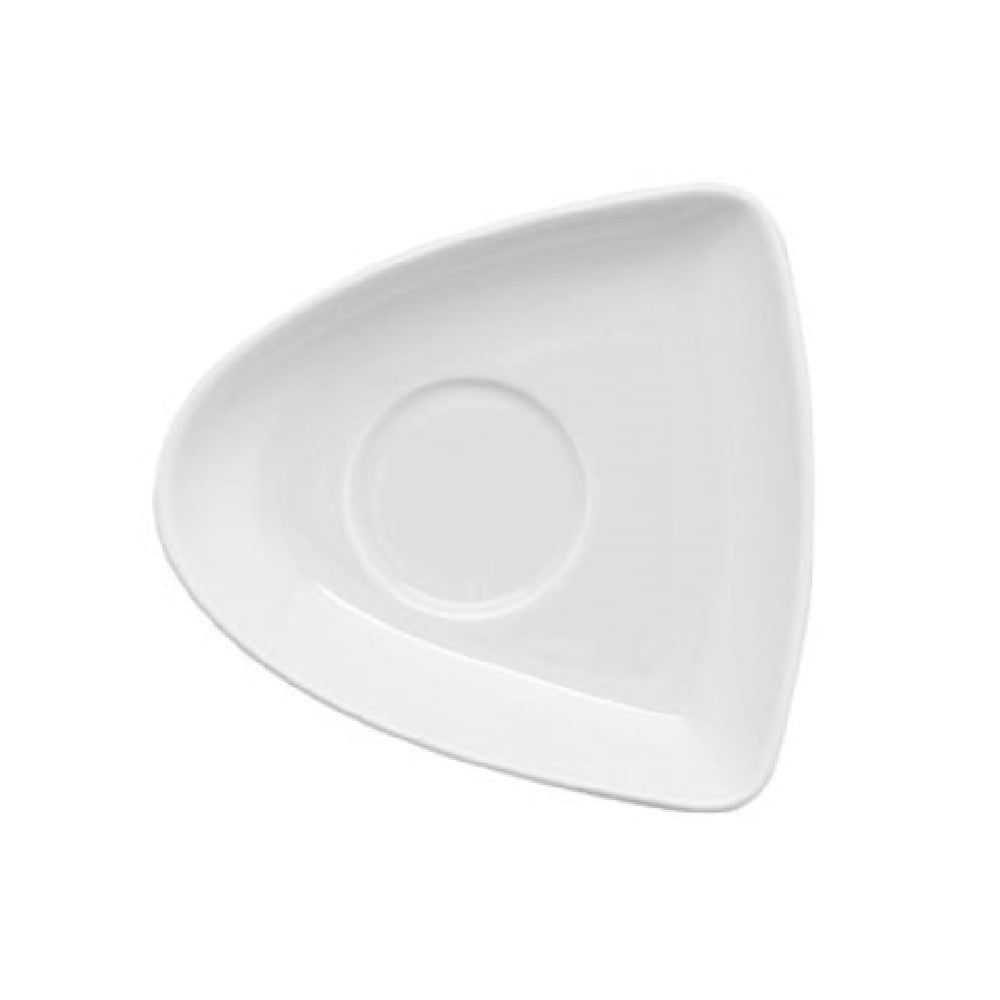 Bauscher Hepp 927118 - Combi Saucer, 5-2/3" X 5-7/8", Asymmetrical