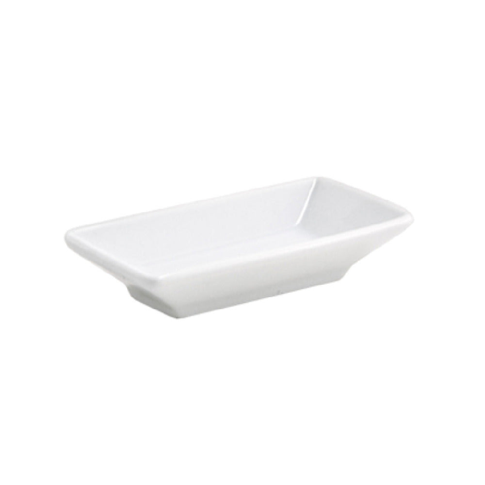FOH DSD029WHP23 Kyoto™ Dish 1 Oz. 3-1/2" X 1-3/4" X 3/4"