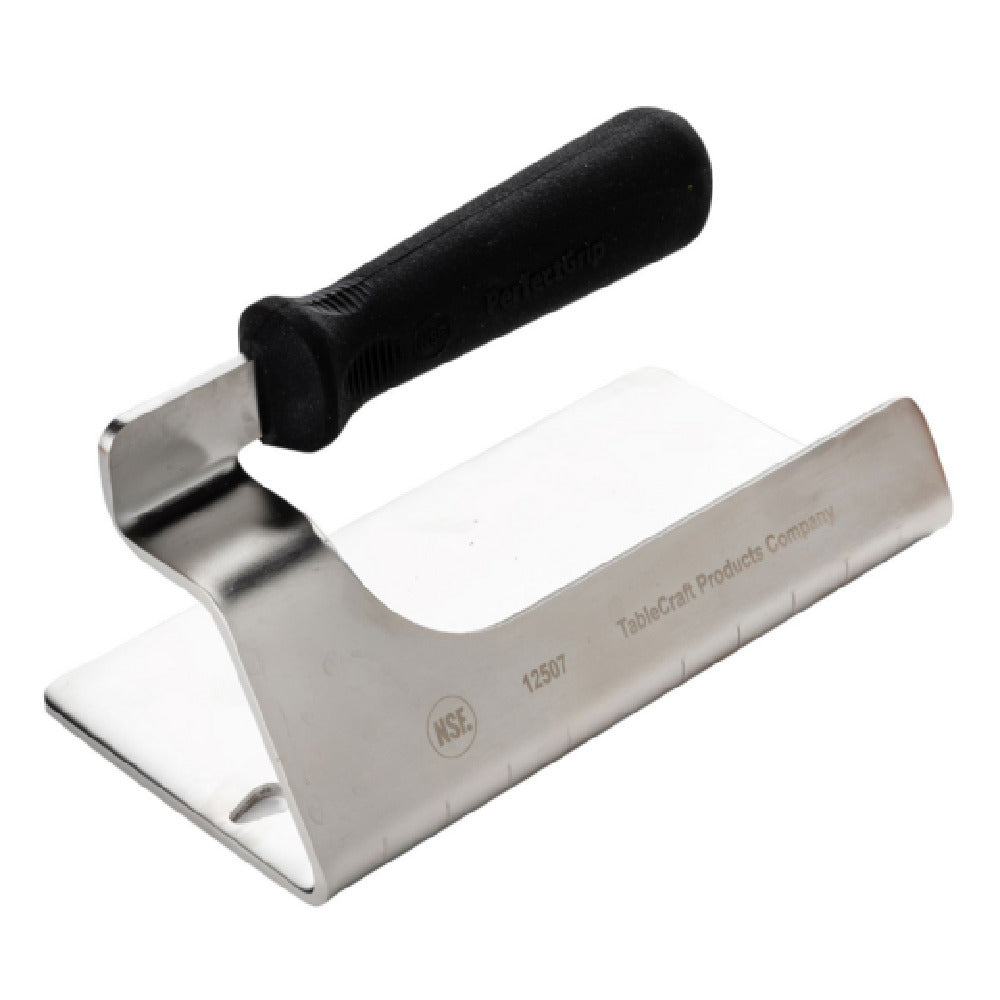 TableCraft Products 12507 - PerfectGrip Steak Weight, 7-1/2" X 4" X 4", 18/8 Stainless Steel