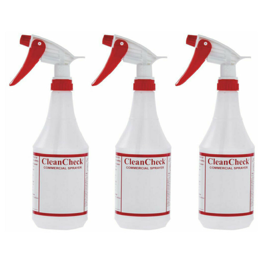 Hubert 74186 - Clean Check® Spray Bottle, 24 Oz., 3-1/4" Dia. X 11-1/4"H