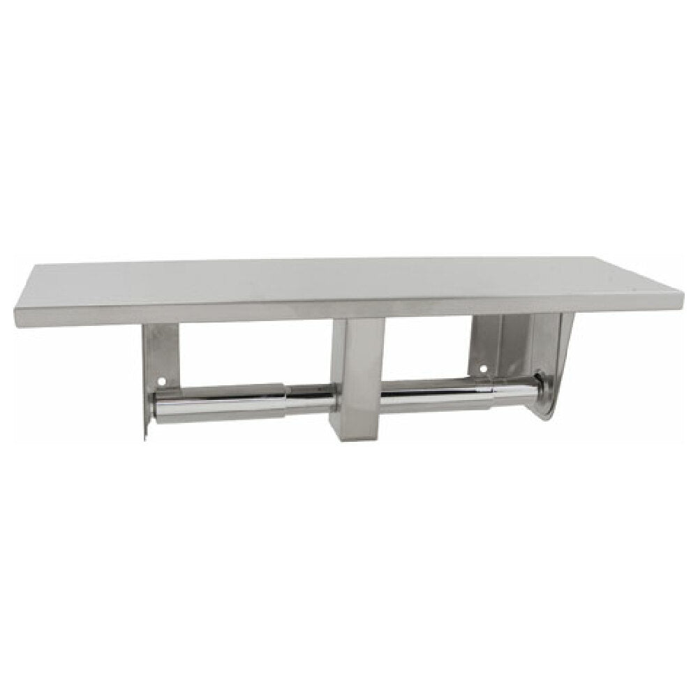 Bobrick B-2840 Toilet Ppr Disp W/shelf Double