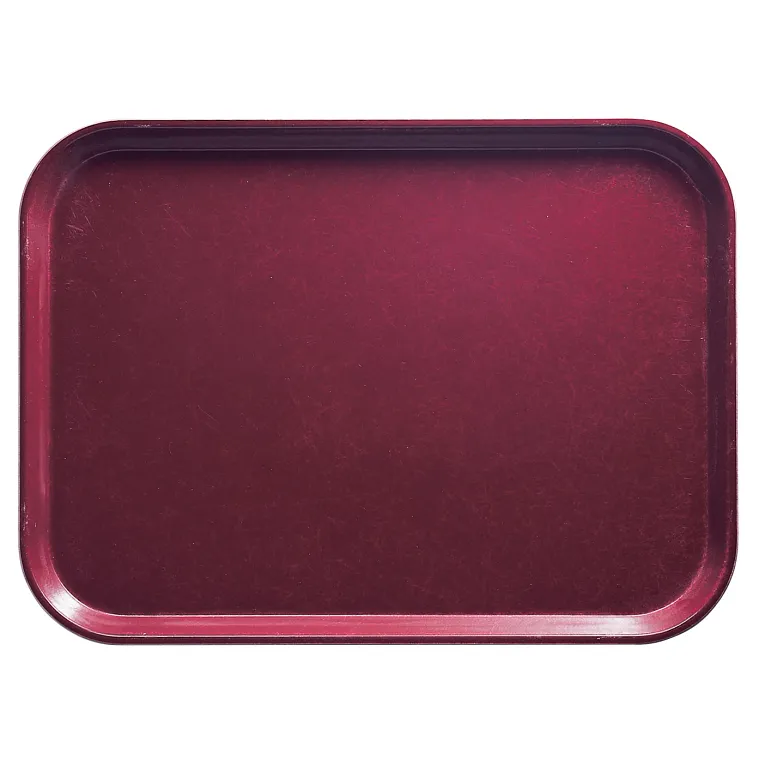 Cambro 1418522 Camtray® Rectangular 14" X 18" Burgundy Wine