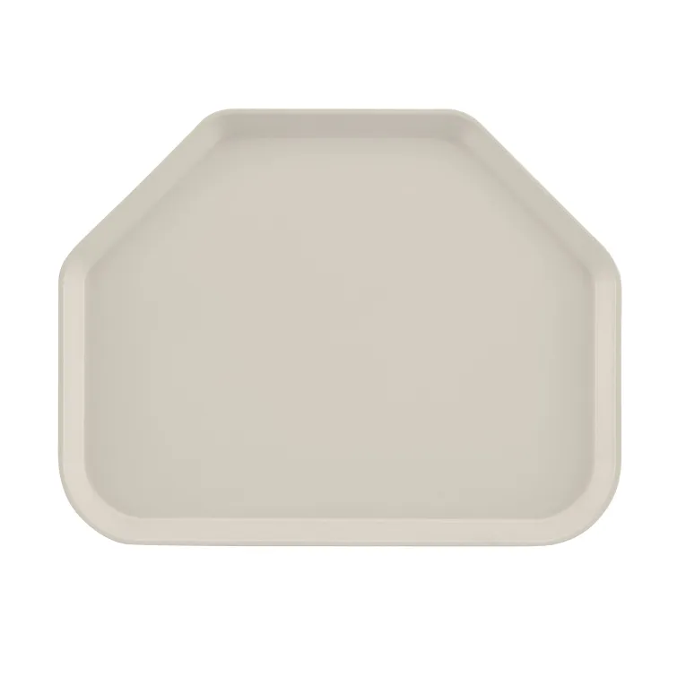 Cambro 1418TR538 Camtray® Trapezoid 14" X 18" Cottage White