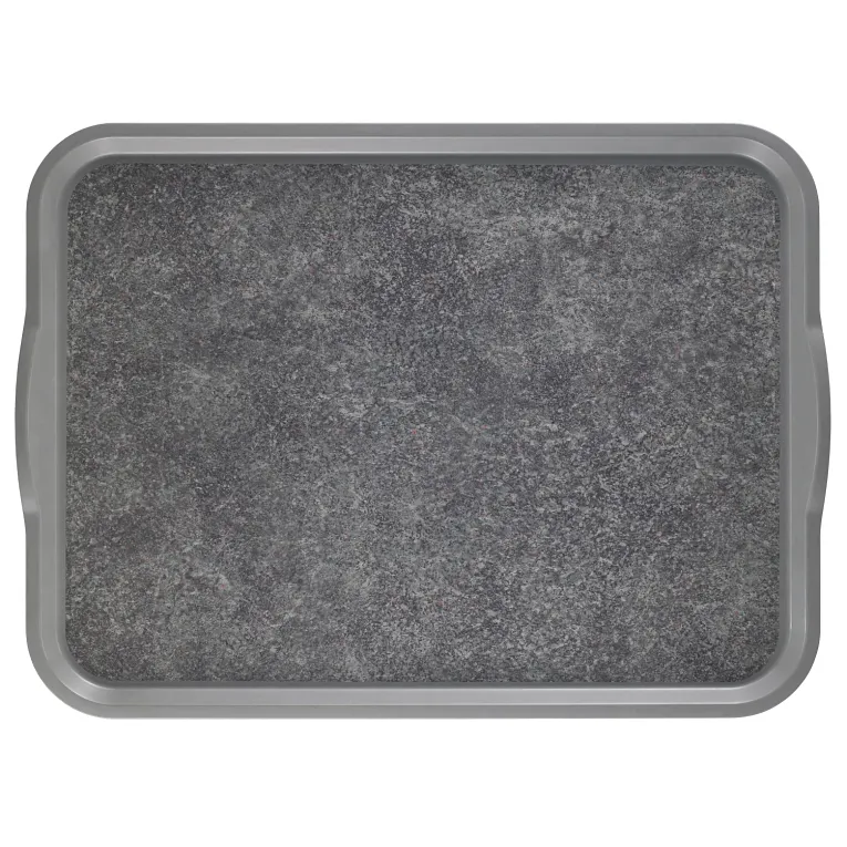 Cambro 1418VCH381 Versa Camtray® Rectangular 14" X 18" Pearl Gray with Titan