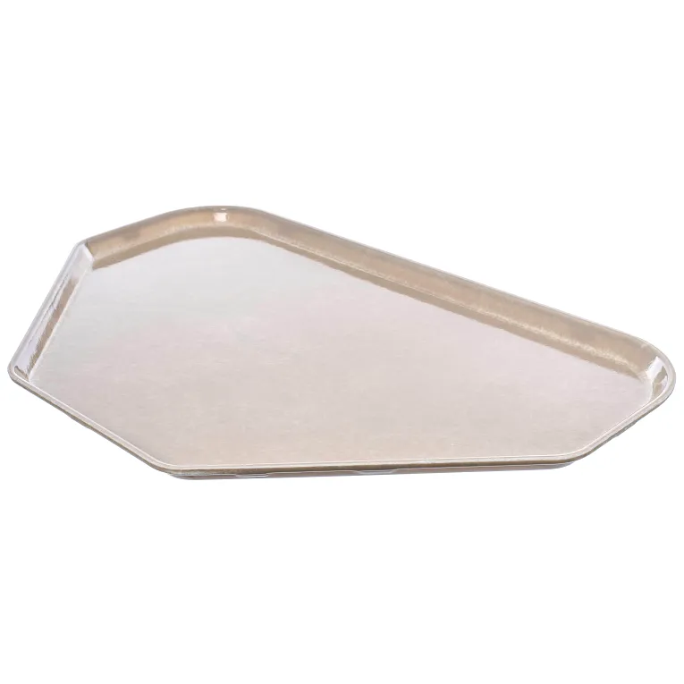 Cambro 1422TR101 Camtray® Trapezoid 14" X 22" Antique Parchment