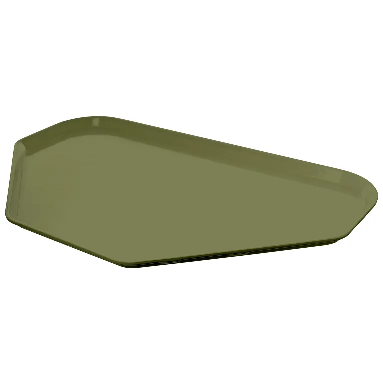 Cambro 1422TR428 Camtray® Trapezoid 14" X 22" Olive Green