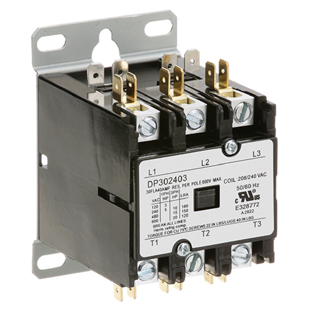 Star Mfg 55861 Contactor (3 Pole 30 Amp 240v)