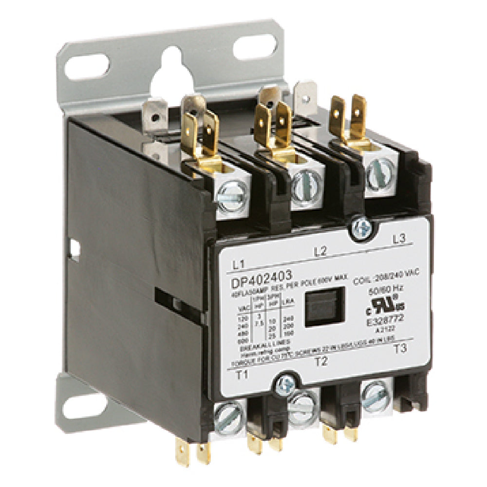Hatco HT02-01-016-00 Contactor (3 Pole 40 Amp 240v)