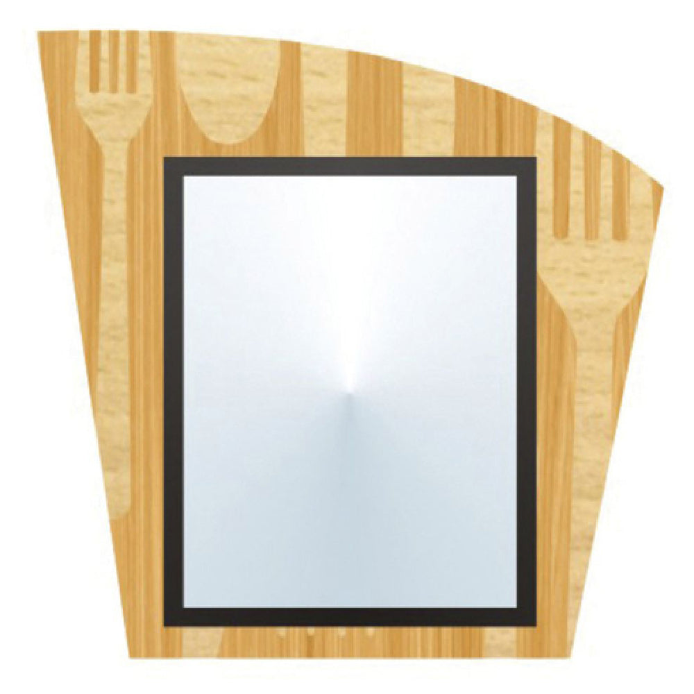 Hubert 50179 - Menu Board, 1-pocket, Wall-mount