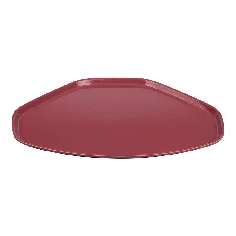 Cambro 1520TR410 Camtray® Trapezoid 14-9/16" X 19-1/2" Raspberry Cream