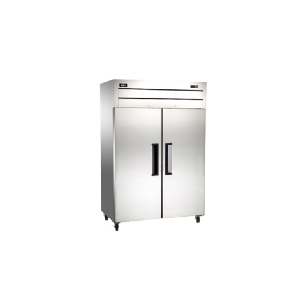 Omcan 50115 (RE-CN-0054-TM) Refrigerator Reach In Two-section