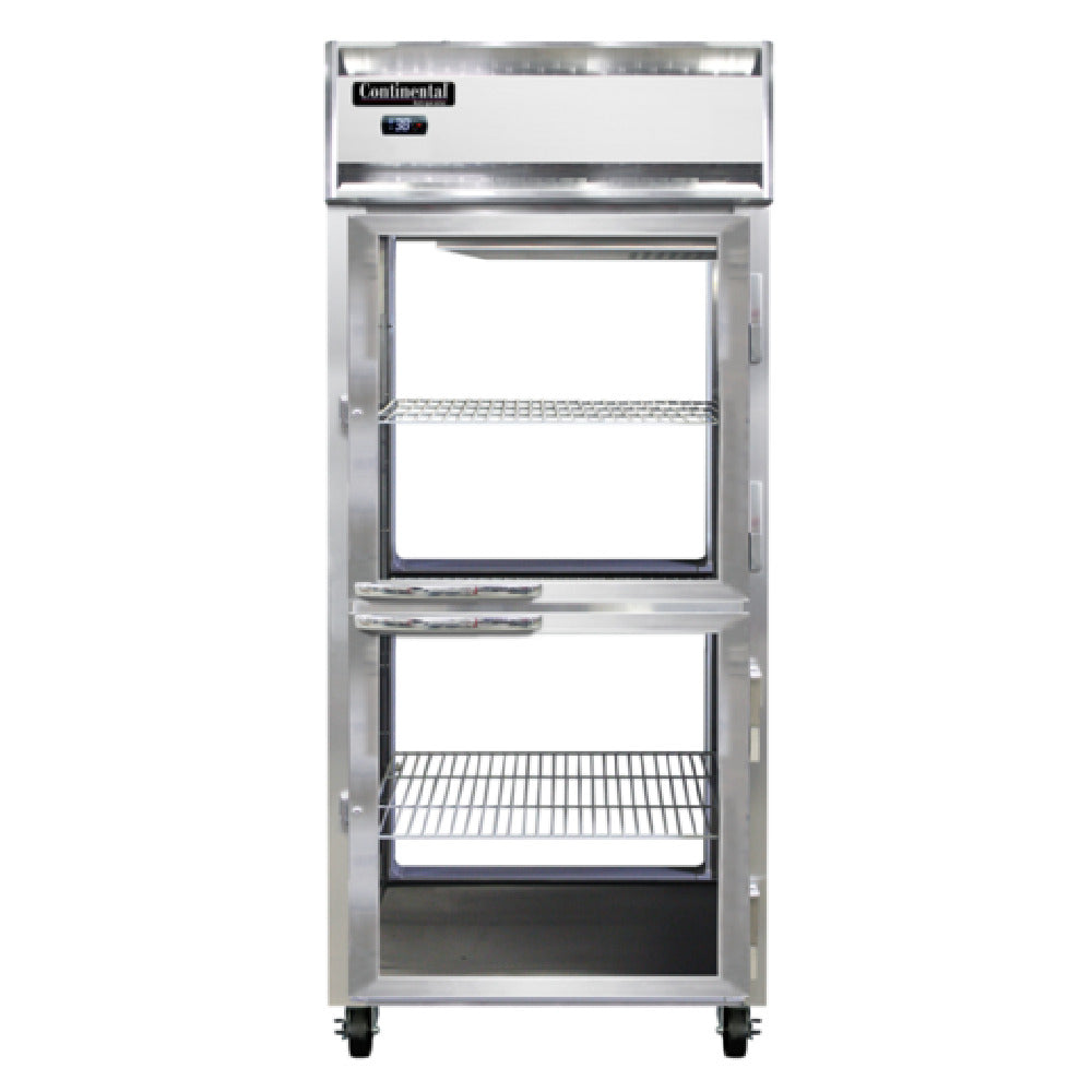 Continental Refrigerator 1RXNSSPTHD-GD-GD Extra-Wide Refrigerator 30 Cu. Ft. Capacity