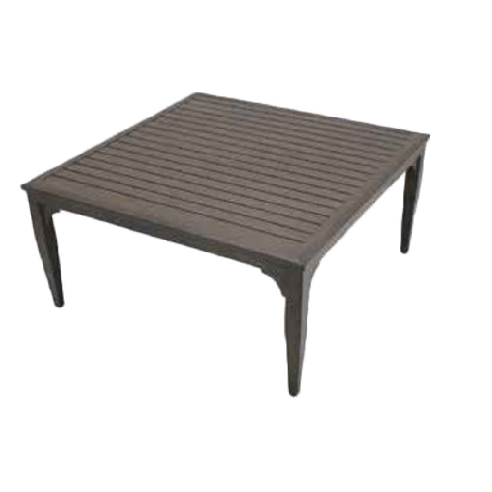 Plantation Prestige Commercial Furniture 8794040-0167 Savannah Coffee Table 40"W X 40"D X 20"H Square