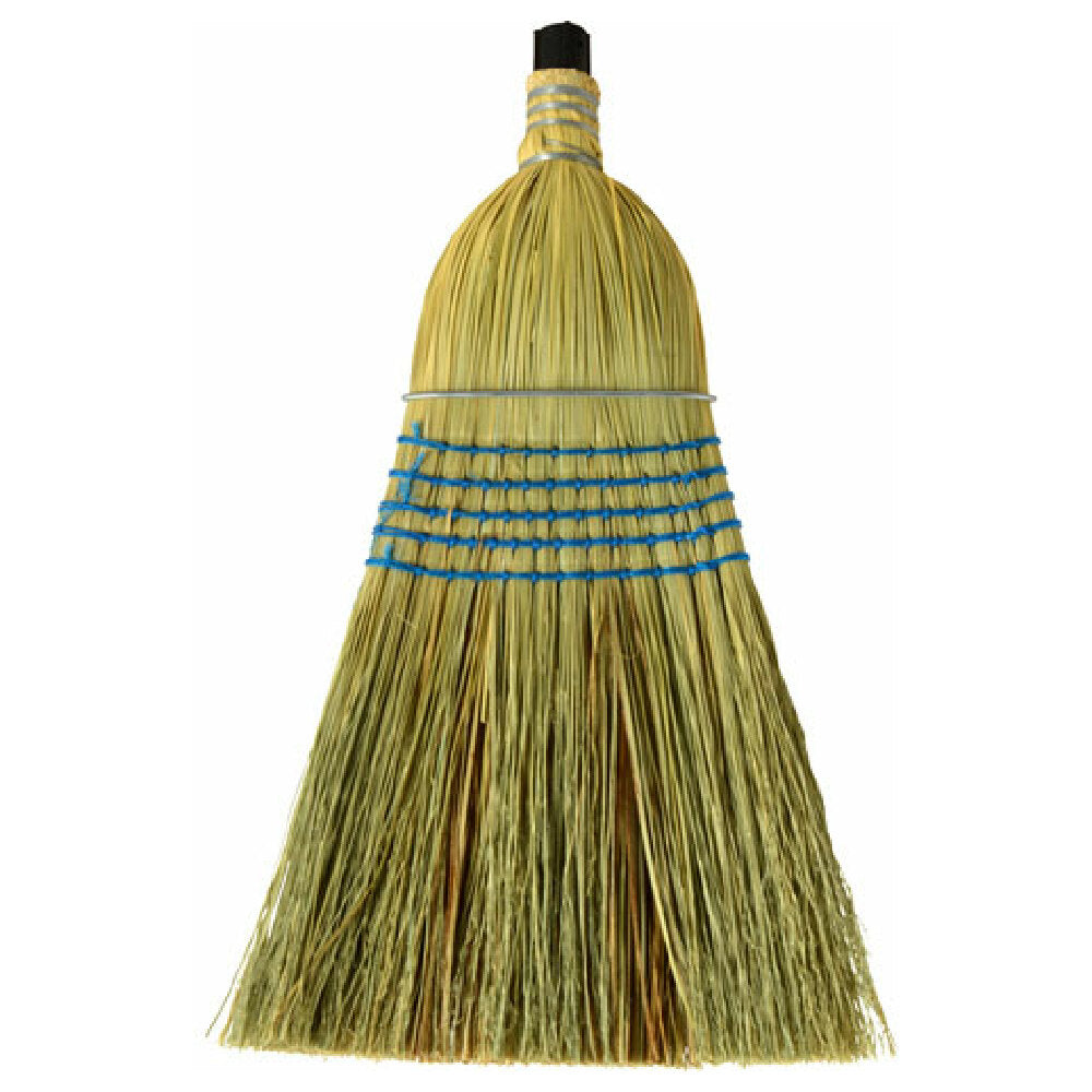 Private Label MVR940947-BU Broom Head Corn Blu Stitching