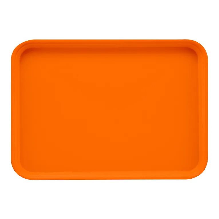 Cambro 1622222 Camtray® Rectangular 16" X 22" Orange Pizzazz