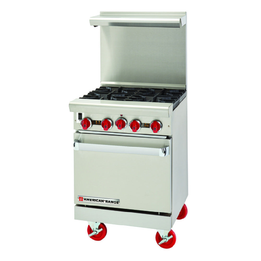 American Range ARGF-12G-2B-SB_NAT - Green Flame Range, Gas, 24"
