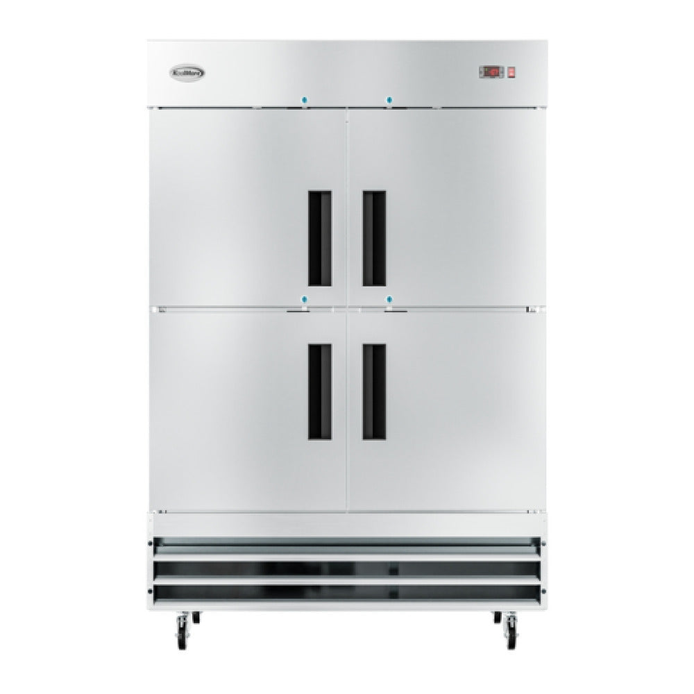 Koolmore RIF-2D-SSHD - Freezer, Reach-in, Two Section
